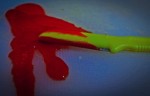 bloody razor blade
