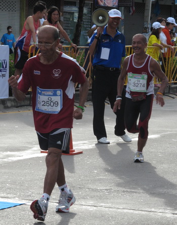 Marathon Pattaya The Pattaya marathon was a time for smiles