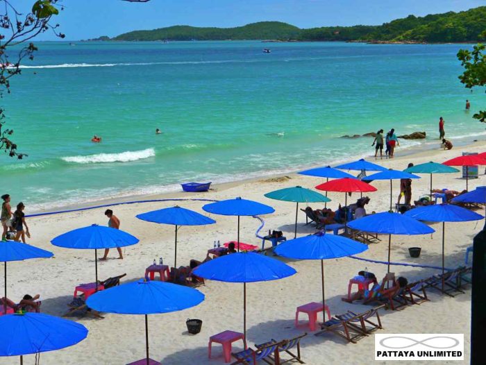 Ao Pai beach on Koh Samet Thailand