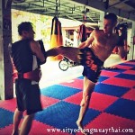 Muay Thai training in Pattaya Thailand