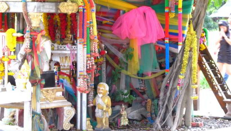 ghostly apparition in Pattaya Thailand