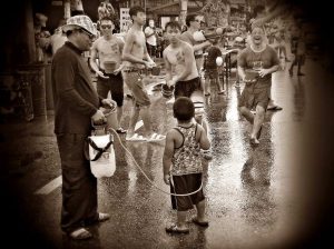 Songkran festival, Pattaya, Thailand