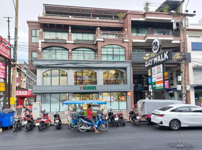 Baywalk Residence hotel on Pattaya Beach Road, Thailand