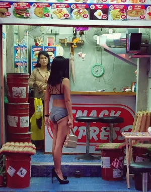 cheap fast food vendor in Pattaya Thailand