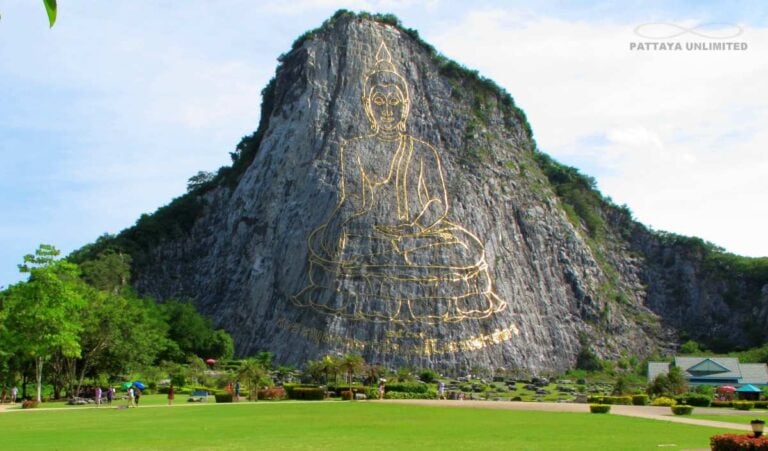 khao Chi Chan, also known as Laser Buddha and Buddha Mountain