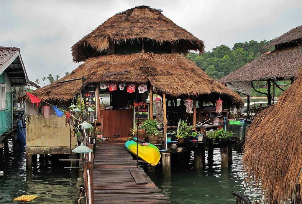 Restaurant at Bangbao, Koh Chang