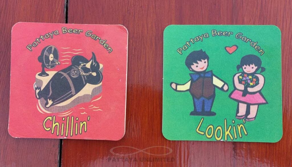Pattaya Beer Garden beer mats